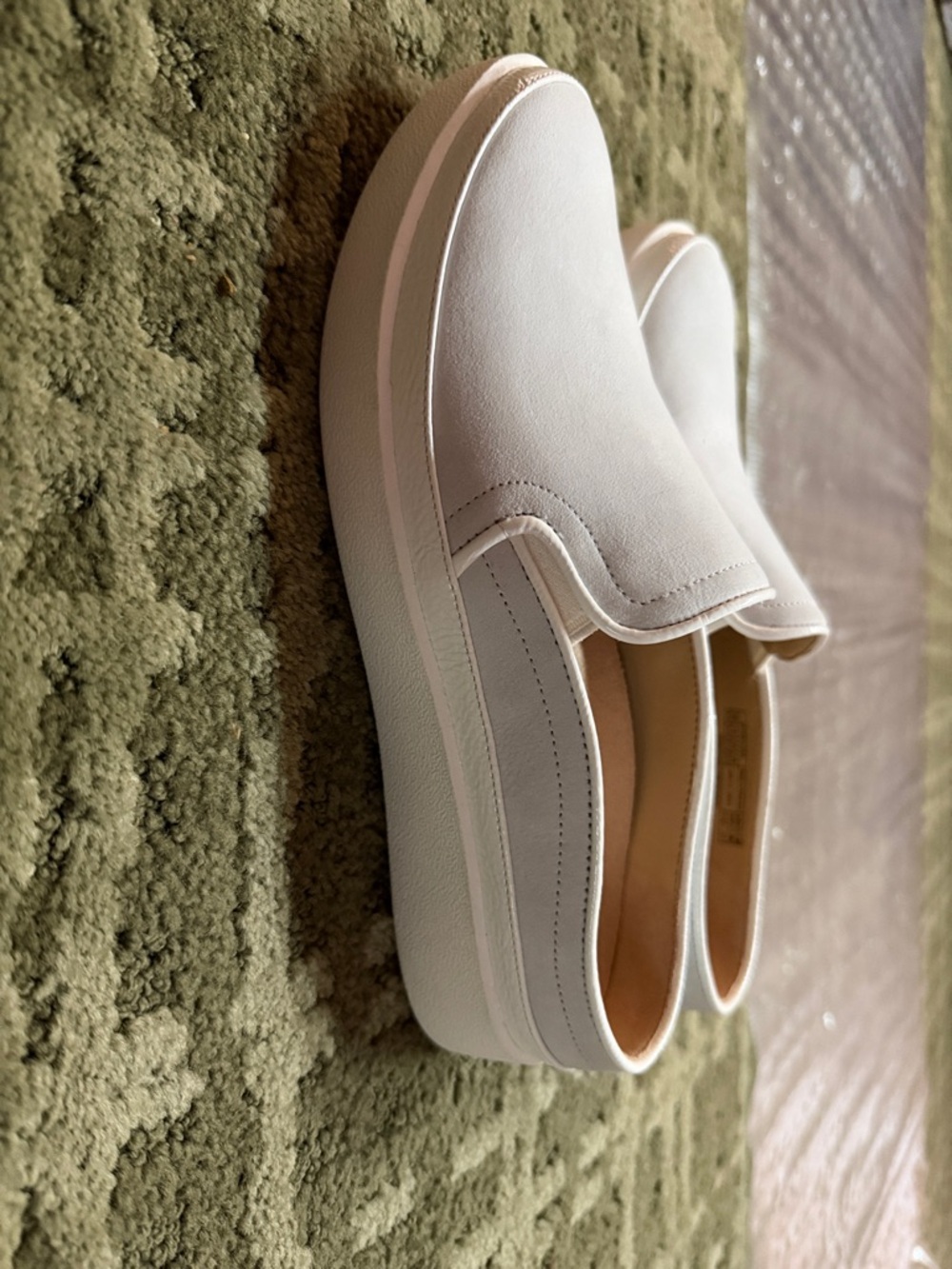 Vionic Effortless Orthotic Arch Support Slip On Mule/Clog Glacier White Sz 6.5 - Picture 3 of 6